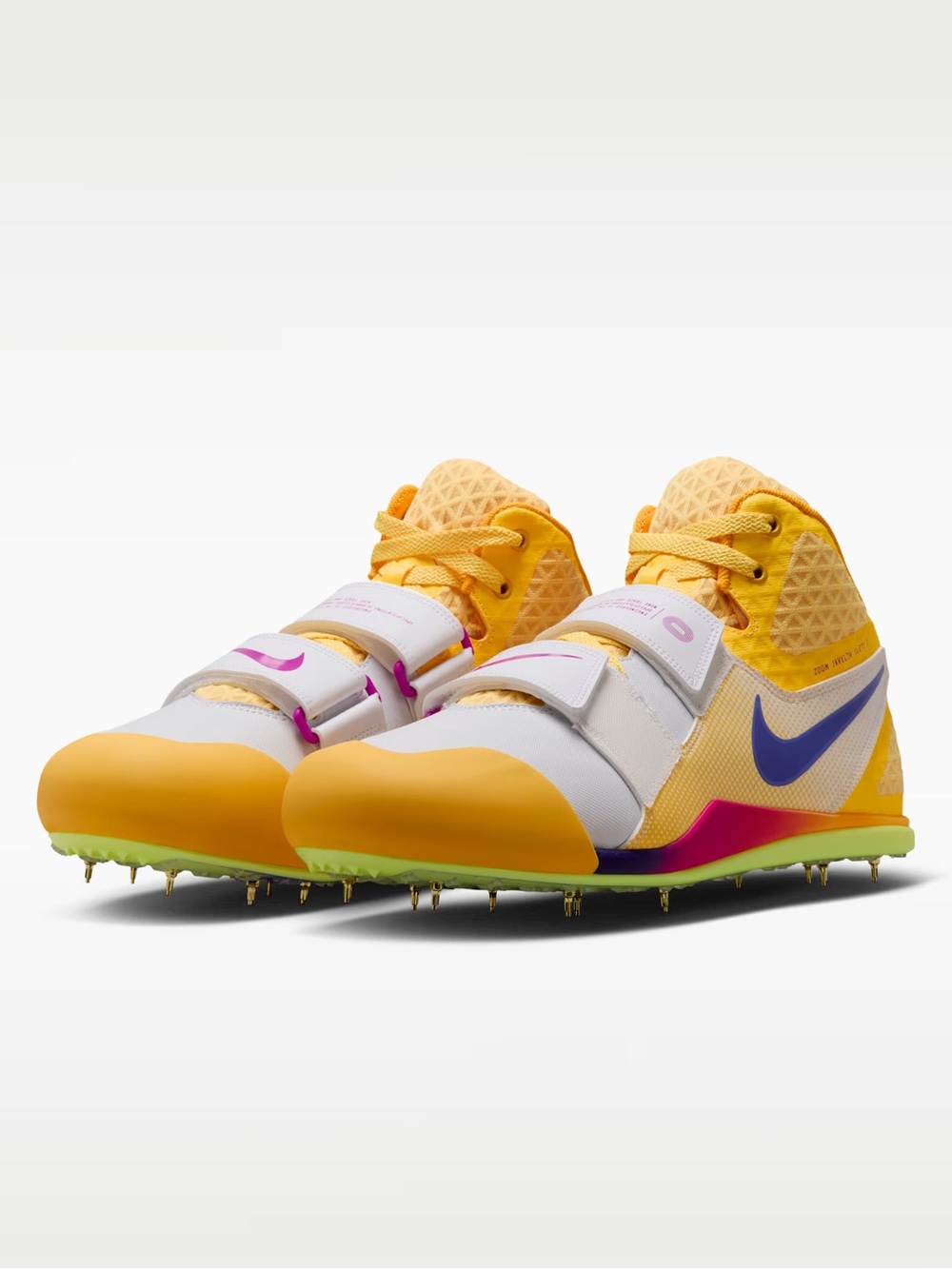 Nike Zoom Javelin Elite 3 Track Field Shoes Citron Pulse FZ9626-800 Mens 9.5 NEW